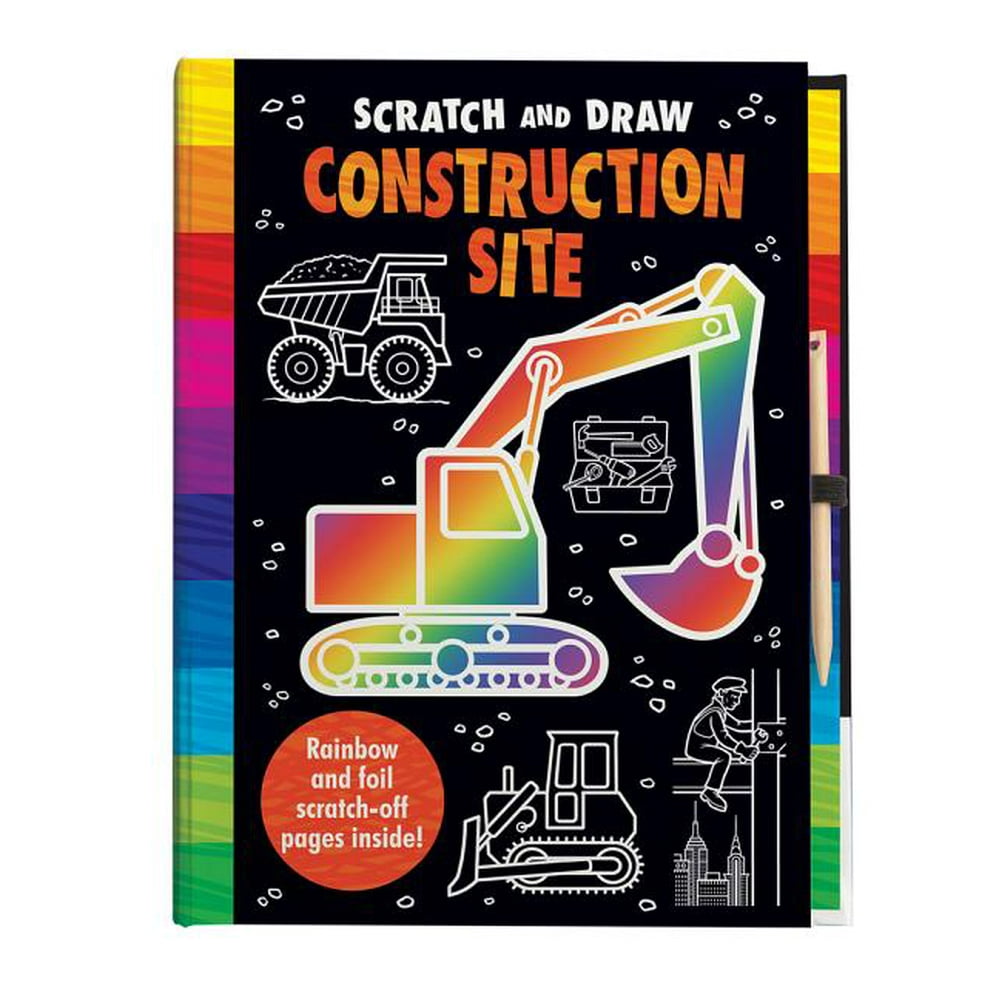 Scratch and Draw Scratch and Draw Construction Site (Hardcover
