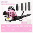 thumbnail image 3 of Backpack Leaf Blower, 52CC 1.7 HP 2 Stroke Gas Leaf Blower, 550 CFM , 200 MPH , Powerful Clearing Performance and Ergonomic Design, 3 of 10