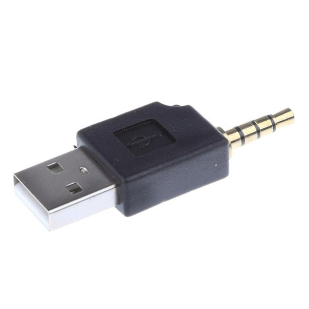Cable de carga USB para sincronización de 1.ª y 2.ª generación Negro