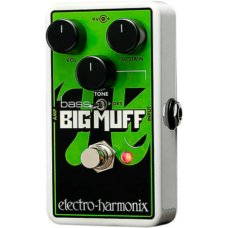 Electro-Harmonix Nano Bass Big Muff Pi Distortion/Sustainer Bass Effect