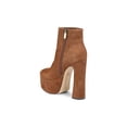 thumbnail image 3 of Sam Edelman Eli  Toasted Coconut Closed toe Suede Platform Ankle Dress Boots (TOASTED COCONUT, 6.5), 3 of 5