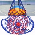 thumbnail image 6 of Racing Butterfly Football Net Bag Nylon Bold Storage Bag Single Ball Carry Portable Equipment, 6 of 9