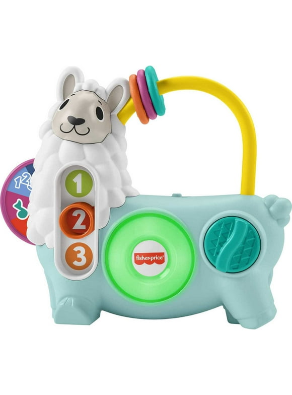 Fisher-Price Linkimals 123 Activity Llama Interactive Learning Toy for Infants & Toddlers