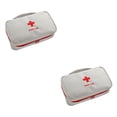 thumbnail image 4 of jesticaly Sacs de Rangement d'Urgence Randonnée Pilules Étui Organisateur en Coton-Tige Étui de Transport Gris 2 Ensembles, 4 of 6
