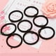 thumbnail image 5 of EeaseMX 50 piezas de cuerdas elásticas para el cabello, anillos para el cabello simples, coleteros clásicos, anillos para el cabello para mujeres, 5 of 8
