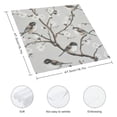 thumbnail image 3 of Nawy Birds Tree Branch White Flowers Dinner Napkin for Dining Table Kitchen Daily Party Housewarming Farmhouse Decor 6 PCS, 3 of 7