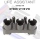 thumbnail image 2 of Abclife Soporte De Accesorios para Dyson V11, V10, V8, V7, Soporte De Pared, Reemplazo para Accesorios De Aspiradora Dyson, 2 of 5