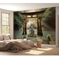 thumbnail image 5 of Zen Wallpaper Wall Mural - Buddha Smile, 5 of 5