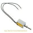 thumbnail image 3 of 6V DC Actionneur à Cadre Ouvert Linéaire Mini Électroaimant à Traction par Poussée, 3 of 6