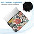 thumbnail image 2 of FORMRS 13-13.3 inch Laptop Sleeve Case Soft Carrying Quilted Computer Bag Cover, Red Flowers Pattern, 2 of 7