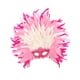 thumbnail image 3 of Tocado de plumas para cosplay, accesorios para fotos, diadema, disfraz, mascarada, fiesta Rosa Blanco, 3 of 9