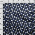 thumbnail image 3 of oneOone Cotton Cambric Medium Blue Fabric Circus Sewing Craft Projects Fabric Prints By Yard 56 Inch Wide, 3 of 5