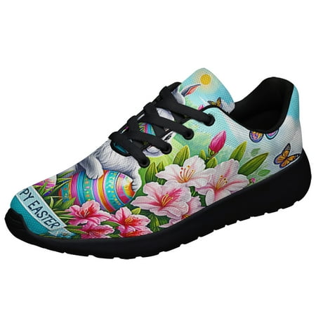 

Happy EaStr Bunny Shoes Sneakers Black Size 11