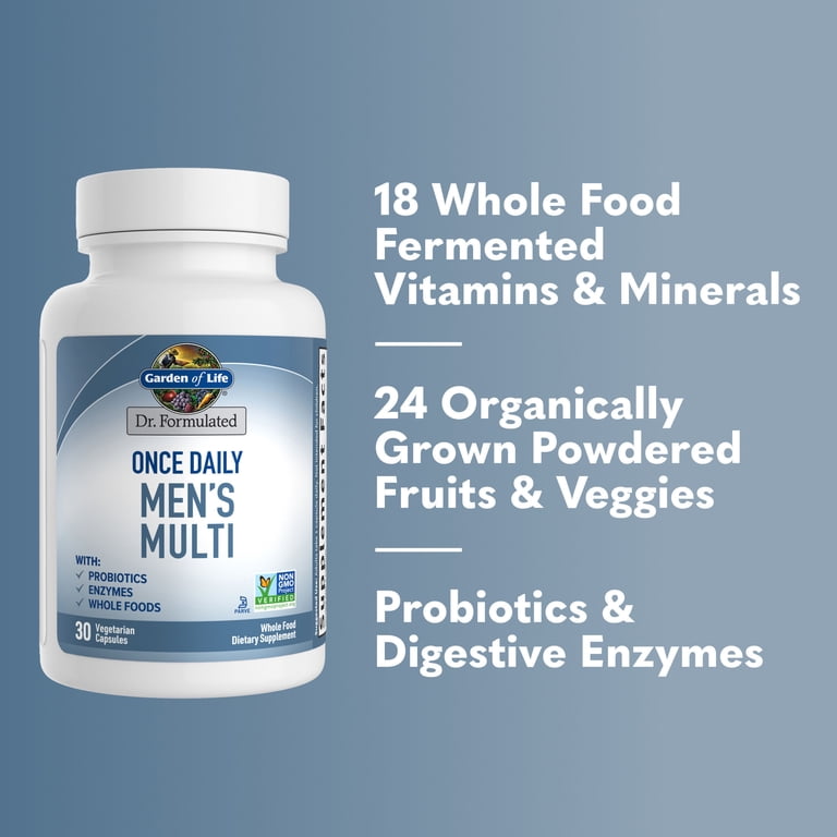 Garden of Life Dr. Formulated Men's Multi, 30 Capsules photo 3
