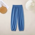 thumbnail image 2 of kpoplk Boys Sweatpants Joggers Cotton Athletic Sweatpants Youth Joggers Pants with Pocket Drawstring(Blue,3-4 Y), 2 of 6
