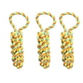 thumbnail image 5 of Heavy Duty 13 inch Big Dog Rope Tugs Loop Handle and Flosser Tough Toss Play Toy (1 Rope Tug), 5 of 8