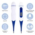 thumbnail image 2 of 2 Pack  Digital Thermometer For Fever, Oral，Rectal and Underarm Use - Easy Accurate and Fast Reading 60-Second Medical Thermomether, 2 of 7