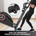 thumbnail image 6 of Elliptical Exercise Machine, Elliptical Machine for Home Use, Adjustable Magnetic Elliptical with Pulse Rate Grips and LCD Monitor, 350LB Weight Capacity, 6 of 10