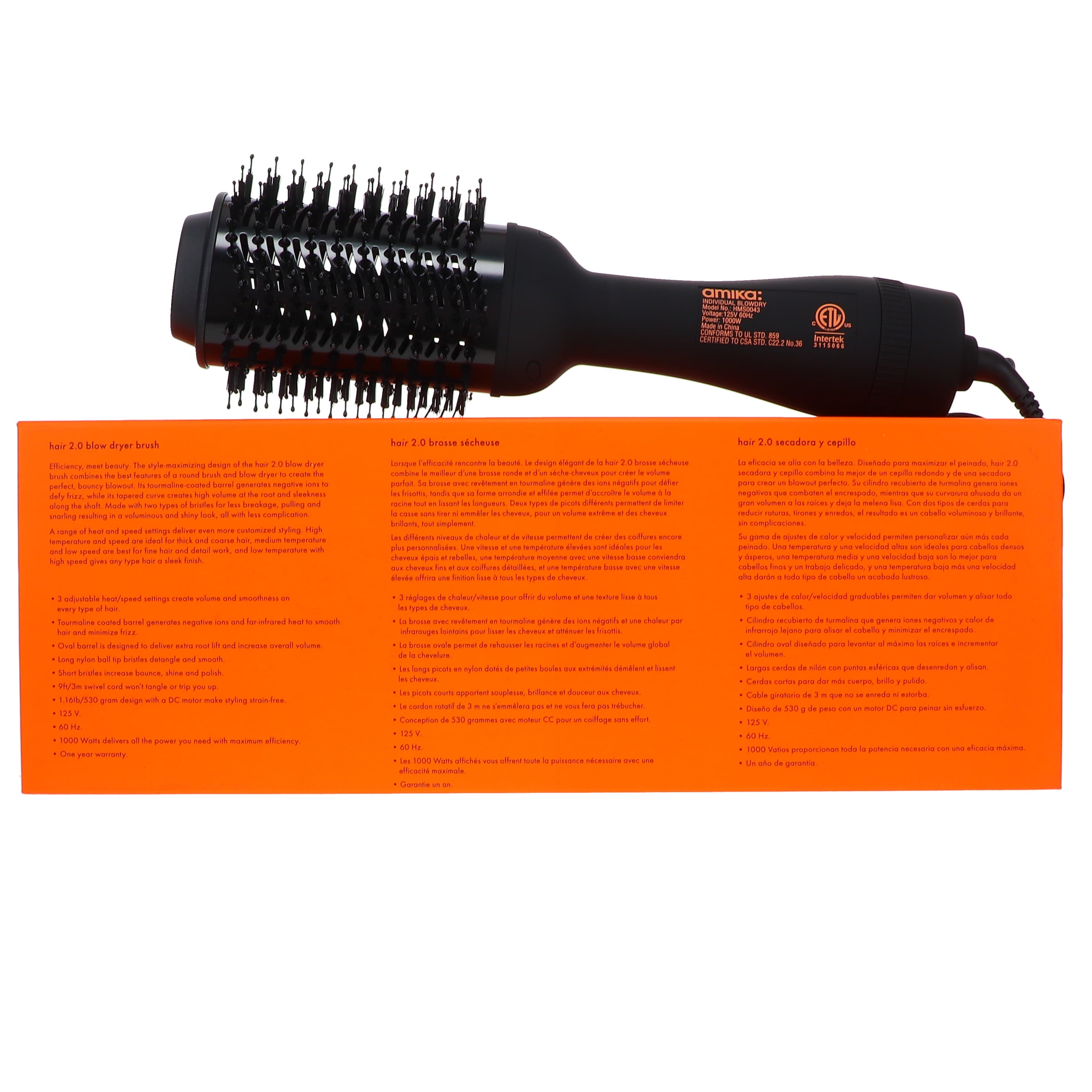 Brand New Anika Hair Dry brush. Amika Hair Blow Dryer Brush 2.0 - Planet Beauty main image 4