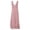Pink, variant on HBBIKVI Cascading Ruffle Maxi Dress for Women Summer V-Neck Peasant Dress with Loose Flowy Fit for Beach and Casual Vacation Wear