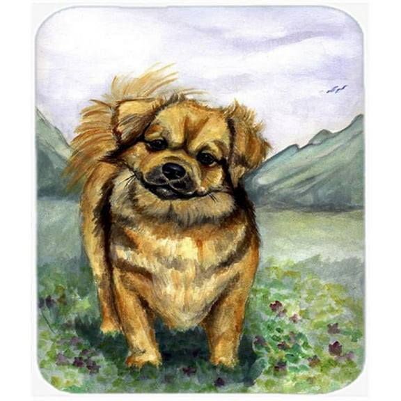 9.5 x 8 in. Tibetan Spaniel Mouse Pad, Hot Pad or Trivet