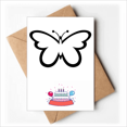 thumbnail image 1 of Simple Black Flying Black Happy Birthday Greeting Cards Envelopes Blank, 1 of 3
