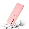 thumbnail image 5 of Galaxy S20 Case, Slim Soft Fit Shockproof Protection Case Dropproof Non-Slip Silicone Case with Card Slots Soft TPU Bumper Phone Wallet Case for Samsung Galaxy S20, Pink, 5 of 6