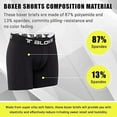 thumbnail image 6 of T Bloke Men Boxers, Set of 2, Black Mesh & Black Size S with Organic Fabric, 6 of 6