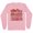 Pink, variant on Spooky Nights Frightful Sights Long Sleeve Shirt Unisex Large White