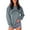Gray, variant on Crew Neck Womens Graphic Sweatshirt Long Sleeve Casual Loose Letter Pullover Tops