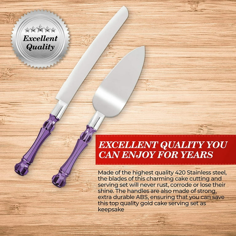 HAUSHOF 5PIECES Kitchen Knife Set Pink Knife Sets Block Premium Steel Knives  Set