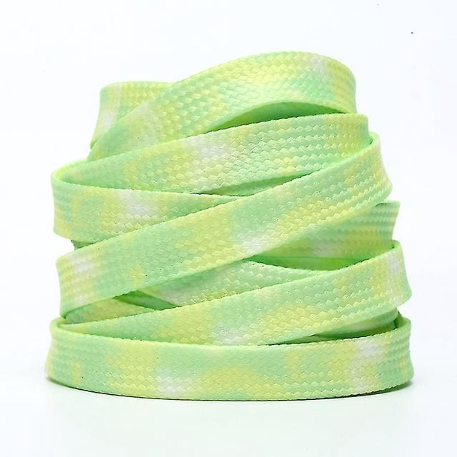 5pcs Tie-dye Colorful Flat Laces