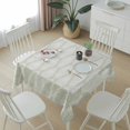 thumbnail image 6 of Sage Green Table Cloth Waterproof Tablecloths, Vintage Elegant Abstract Art Tablecloth Dining Table Cover for Kitchen Party Tabletop Outdoor, Square Tablecloth 54x54 Inch, 6 of 9
