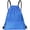 Blue, variant on Drawstring Backpack Bag, Waterproof Draw String Back Sack with Zip Pocket, Gym Drawstring Bags Swim Bag for Men Women