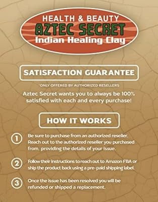 (Pack Of 3) Aztec Secret Face Healing Clay 2 Lb
