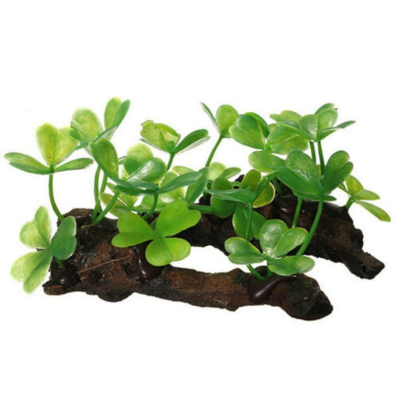 Artificial Fake Turtle Fish Tank Plants Grass Aquarium Aquatic