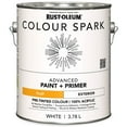 thumbnail image 1 of Rust-Oleum Colour Spark™ Paint + Primer, Exterior Flat, White 3.78 L, 1 of 2