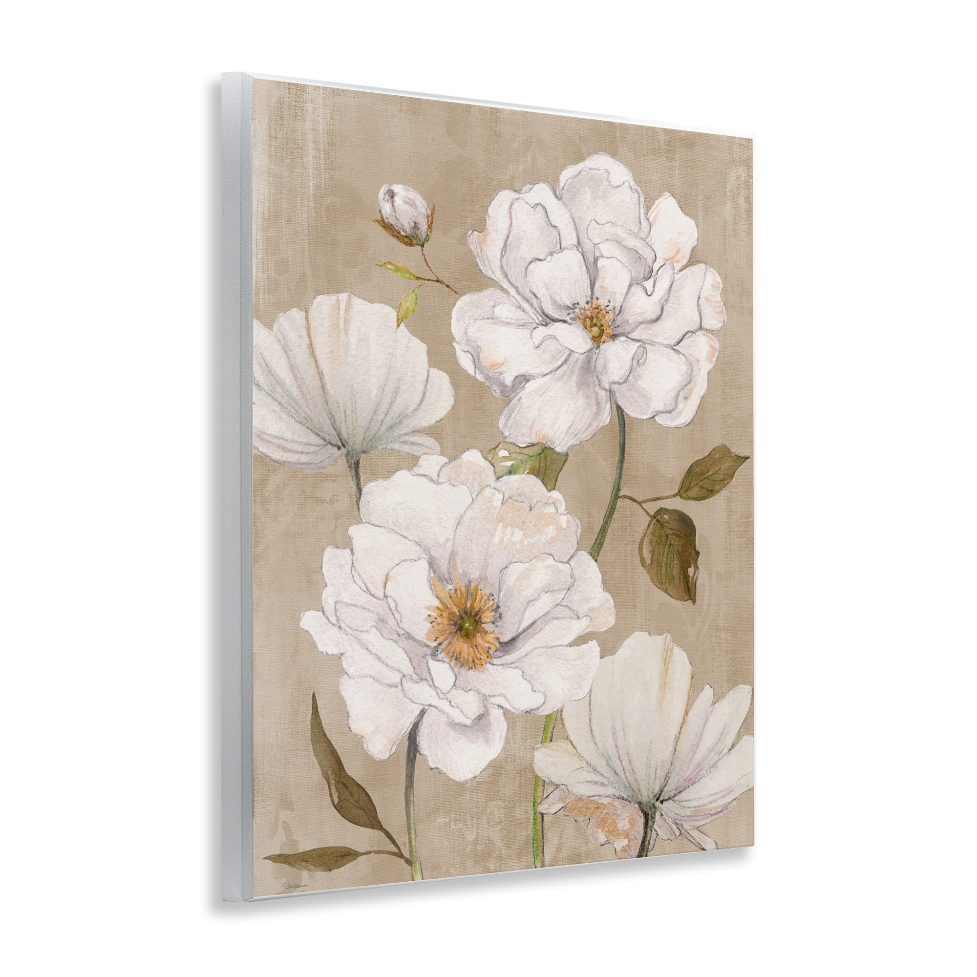 Stupell Industries Rustic Magnolia Blooms Wall Plaque Art, design by Carol Robinson