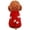 Red, variant on Festive Holiday Pet Dog Sweater Christmas Puppy Apparel Cozy Knitted Wear