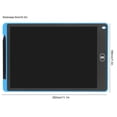 thumbnail image 4 of Tablette d'écriture LCD 12 pouces, tablette à dessin, cadeau pour enfants, KidBlue, 4 of 4
