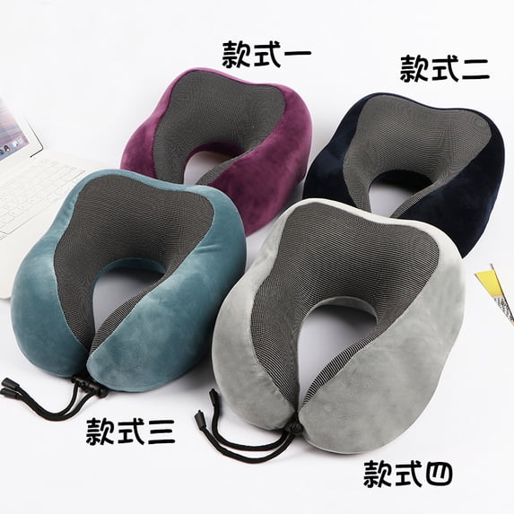 Spot Travel U Pillow Cervical U Pillow Portable PP Cotton Pillow Aircraft U Pillow Neck Protection Neck Protection