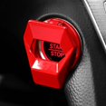 thumbnail image 3 of Almencla Automobile Car Key Start Button Protective Cover Delicate Edging Process Red, 3 of 8