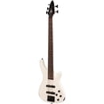 thumbnail image 3 of Rogue LX205B Series III Fretted 5-String Solid Body Bass Guitars Pearl White, 3 of 5