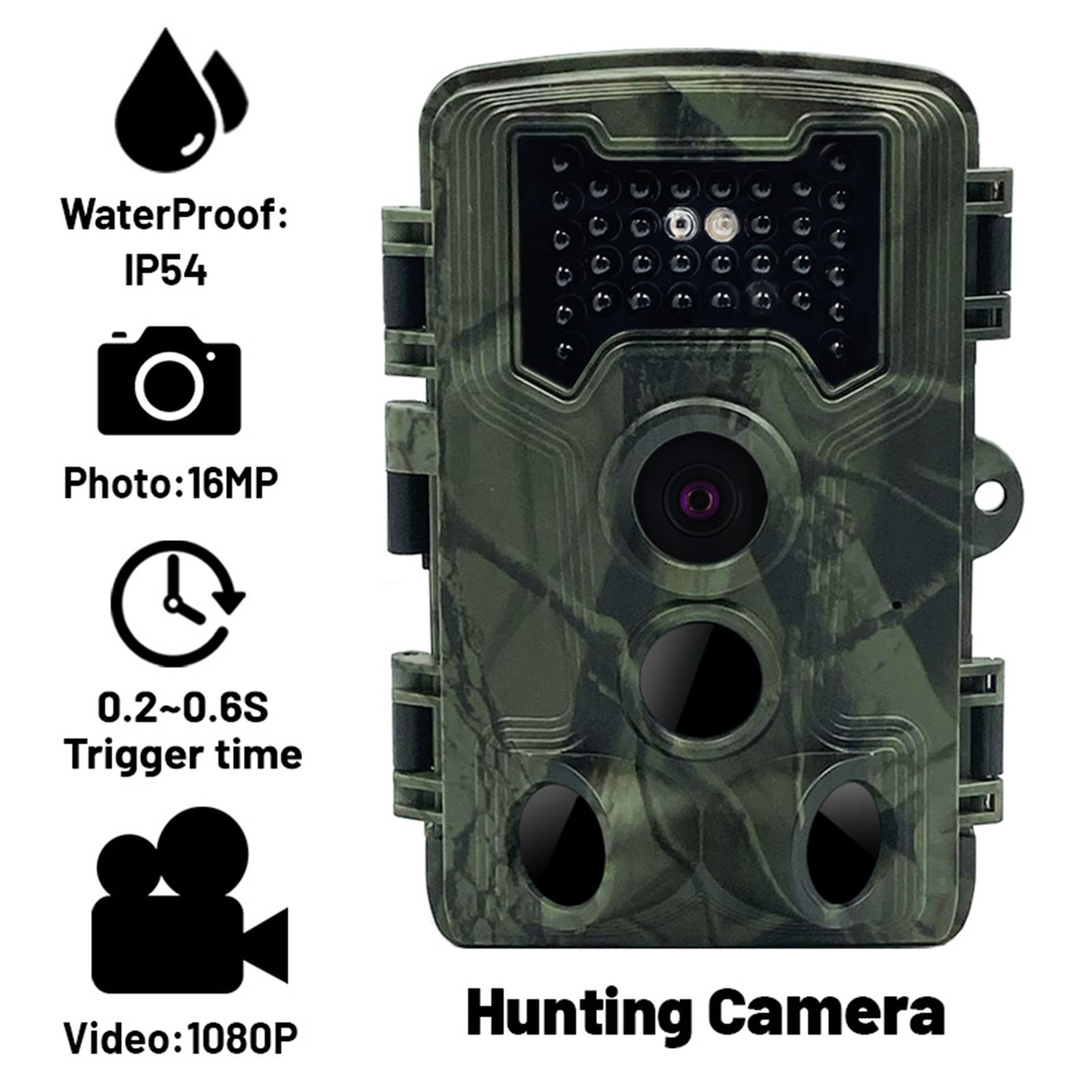 Trail Camera 16MP 1080P FHD 120 degreeWide Camera Lens 2.0'' LCD Wildlife Camera - image 3 of 8
