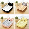 thumbnail image 5 of Pet Beds Pet Kennel Winter Warm Dog Mat Cat House Dog Blanket Large Small and Medium-Sized Dog Bed Soft Dog Sofa Bed Pet Supplies (Color : A, Size : S50cm), 5 of 5