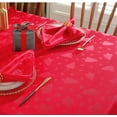 thumbnail image 5 of SASTYBALE Christmas Tablecloth Rectangle, Jacquard Snowflake Pattern Table Cloth for Rectangle Tables, Water Resistant Rectangular Tablecloths for Dining Room & Holiday Decoration, 5 of 7