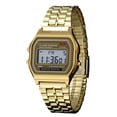 thumbnail image 1 of Montre Chronomètre Numérique en Acier Inoxydable Vintage Hommes Femmes Or, 1 of 6