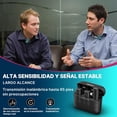thumbnail image 5 of ULANZI J12 Micrófono inalámbrico de Solapa para iPhone iPad, 2-en-1 Plug-Play Mic con Estuche de Carga para el teléfono de grabación de vídeo Entrevista Youtubers Vloggers, 65ft Rango de transmisión, 5 of 5