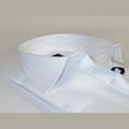 thumbnail image 5 of Men 100% Fancy Cotton Shirt Manschett Quesste Turkey Slim Fit 6041-03 White, 5 of 7