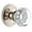 Polished Nickel, variant on Grandeur Circhm_Prv_238 Circulaire Solid Brass Rose Privacy Door Knob Set - Brass
